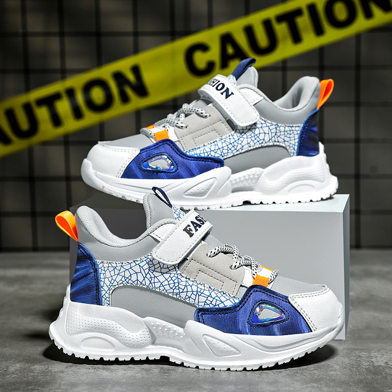 Jungen-Sneaker mit Klettverschluss