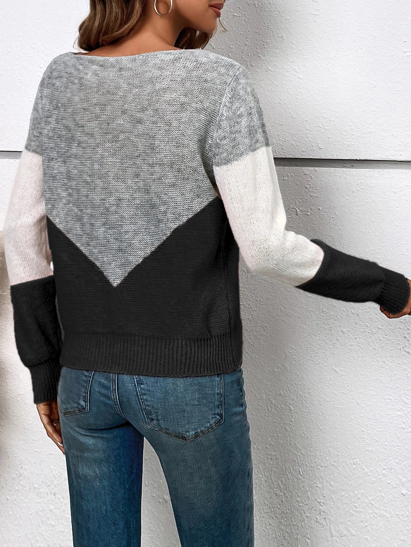 Damen Langarm Pulli
