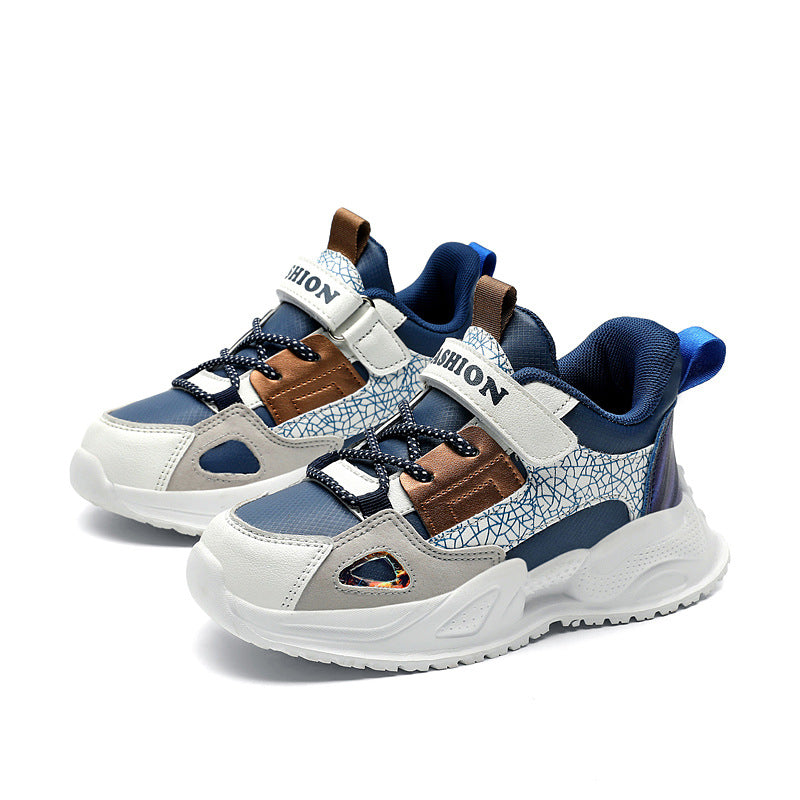 Jungen-Sneaker mit Klettverschluss