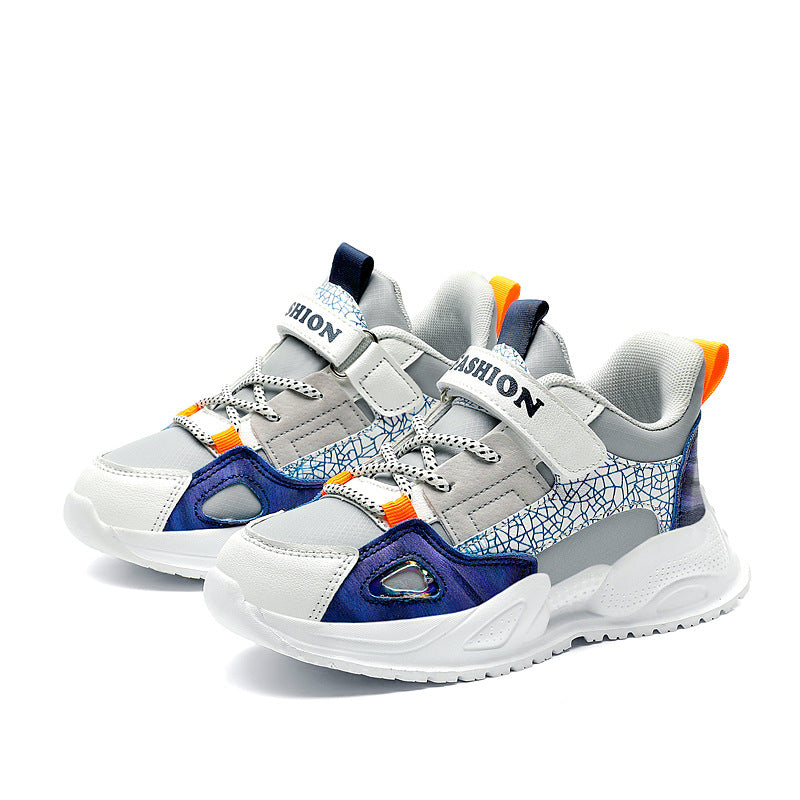 Jungen-Sneaker mit Klettverschluss
