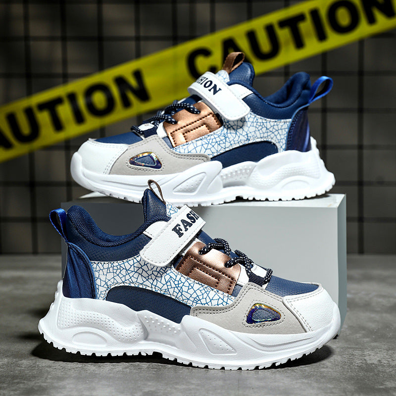 Jungen-Sneaker mit Klettverschluss