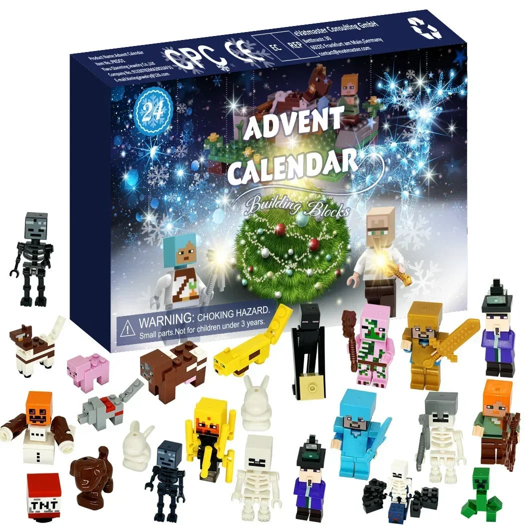 Minecraft Roboter Figuren Adventskalender