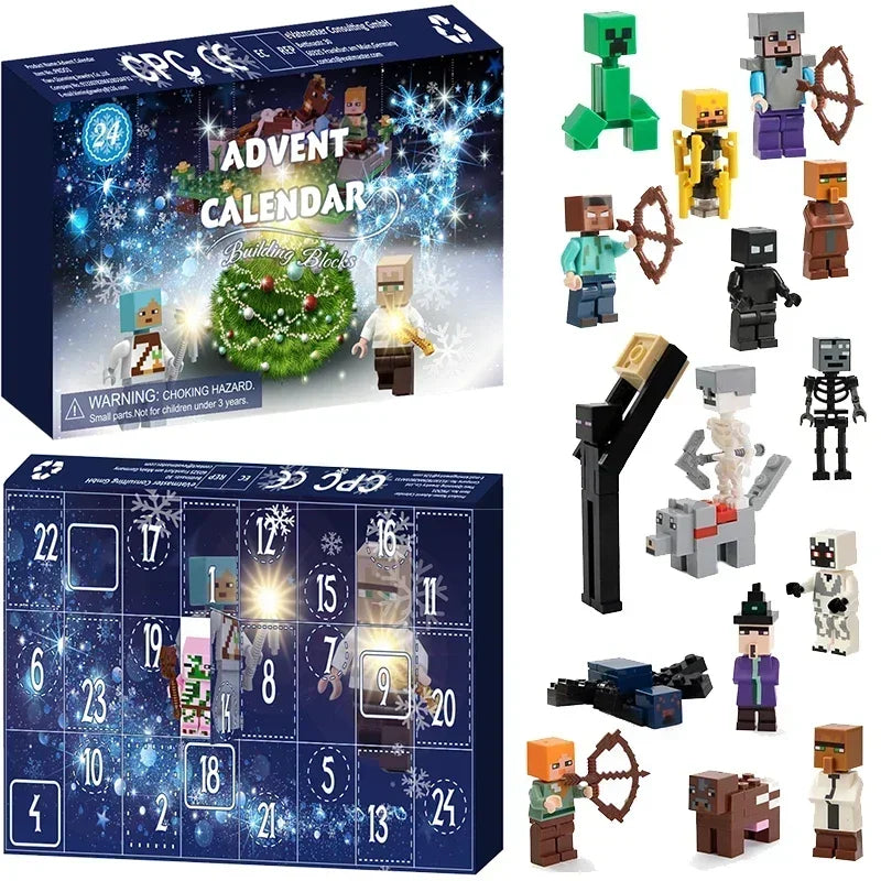 Minecraft Roboter Figuren Adventskalender