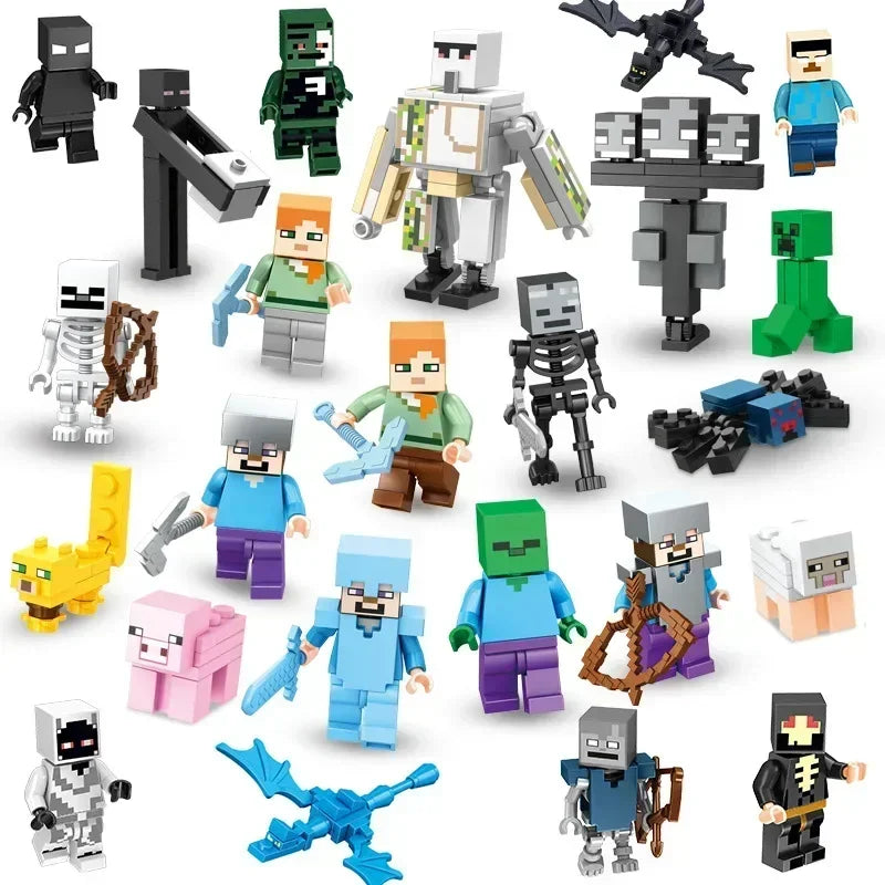 Minecraft Roboter Figuren Adventskalender