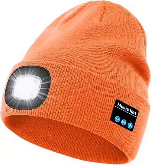 Bluetooth Mütze mit LED-Licht